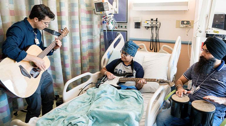 Music Therapy Program | UCSF Benioff Children's Hospitals