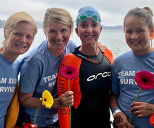 Register to volunteer or swim