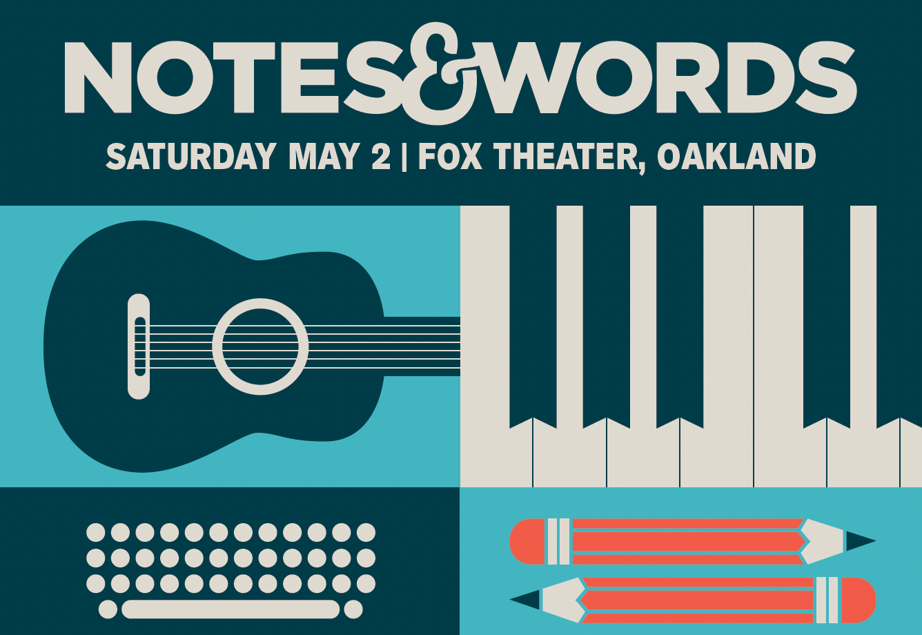 Join us for Notes & Words