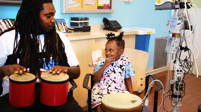 Music Therapy at UCSF Benioff Children's Hospital Oakland