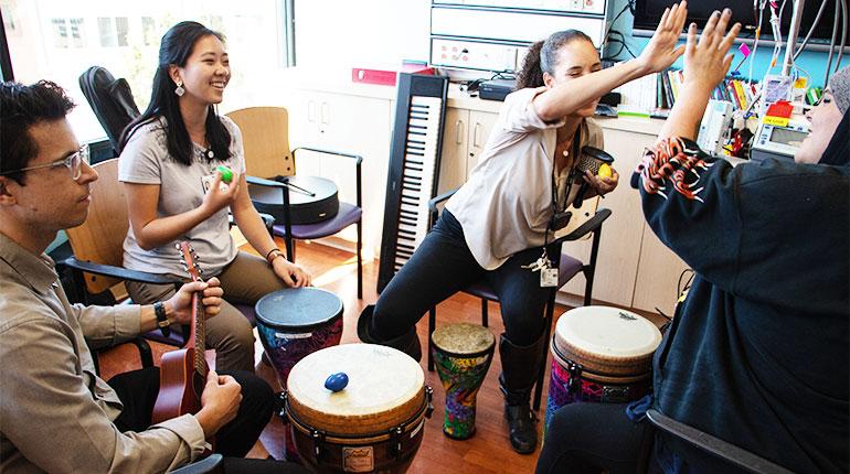 Music Therapy at UCSF Benioff Children's Hospital Oakland