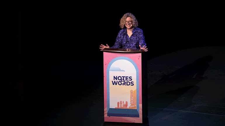 Peggy Orenstein reads at Notes & Words