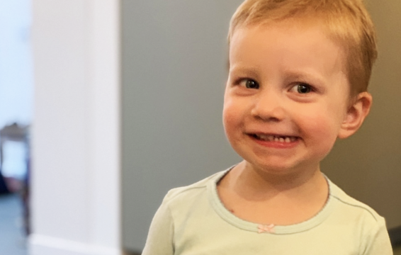 Rory smiling