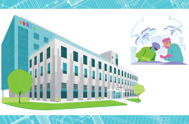 new hospital building